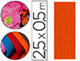 PAPIER CRPON CLAIREFONTAINE DENSITE CRPAGE 60% 40G/M2 50CMX2.5M UNICOLORE ORANGE