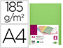 SOUS-CHEMISE LIDERPAPEL PAPIER CARTONN 180G 310X230MM DOCUMENT A4 210X297MM COLORIS PASTEL VERT INTENSE