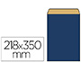POCHETTE KRAFT VERG 60G 180X60X350MM COLORIS BLEU