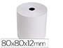 BOBINE THERMIQUE EXACOMPTA SANS BISPHNOL A 80X80MM MANDRIN 12MM