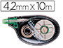 CORRECTEUR TOMBOW CT-YT4 MONOTAPE DVIDOIR RUBAN 4.2MMX10M CORRECTION LATRALE APPLICATION RGULIRE
