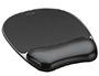 TAPIS SOURIS FELLOWES REPOSE-POIGNET GAMME GEL NOIR GRAND CONFORT FACILEMENT NETTOYABLE