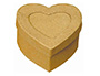 BOTE EN CARTON  DCORER FORME COEUR RANGEMENT PHOTOS 7.5X7.5X4CM