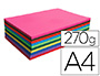 PAPIER DESSIN MAILDOR CARTA CARTONN 270G/M2 210X297MM COLORIS ASSORTIS PAQUET 100F