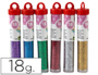 PAILLETTE FANTAISIE LIDERPAPEL COLORIS ASSORTIS MTALLISS POT 18G