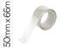 RUBAN ADHESIF Q-CONNECT POLYPROPYLENE 60 MICRONS SANS SOLVANT RECYCLABLE SILENCIEUX 50MMX66M COLORIS TRANSPARENT
